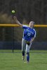 Softball vs Babson  Wheaton College Softball vs Babson College. - Photo by Keith Nordstrom : Wheaton, Softball, Babson, NEWMAC